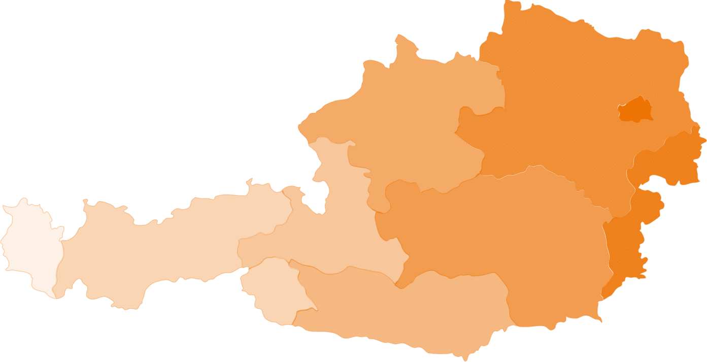 Österreich karte